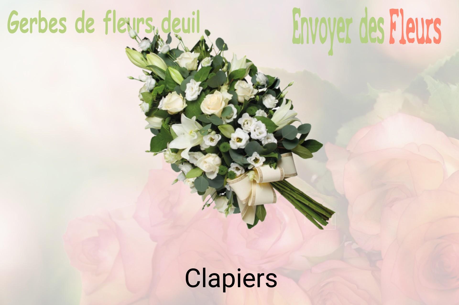 Gerbe de fleurs de deuil livrée à Clapiers
